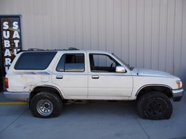 1993 TOYOTA 4RUNNER SR5 WHITE 3.0L MT 4WD Z18362